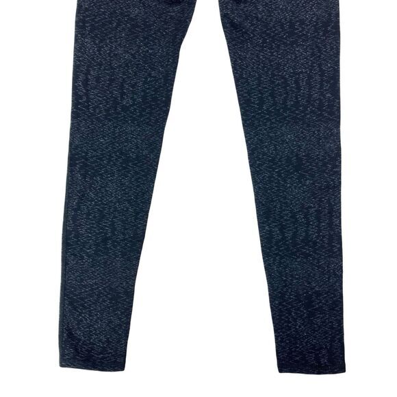 Athleta Yoga Leggings Womens S Black Heartbeat Chaturanga Athletic Stretchy Gym - Picture 7 of 14